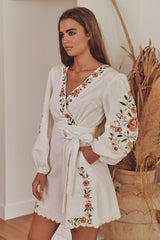 Gardenia Mini Dress ~ MOS the label