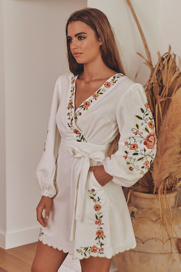 Gardenia Mini Dress ~ MOS the label