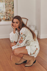 Gardenia Mini Dress ~ MOS the label