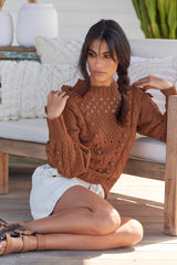 Savanna Knit Sweater - Butterscotch ~MOS the label