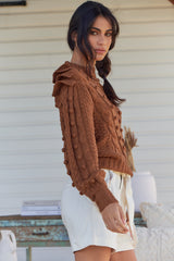 Savanna Knit Sweater - Butterscotch ~ Ministry of Style