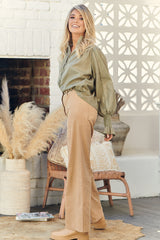 Archie Blouse - Khaki