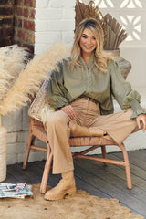 Archie Blouse - Khaki