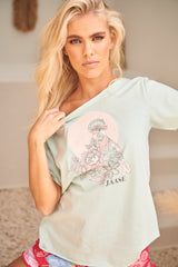 Vintage Tee - JAYBIRD ~ Mint