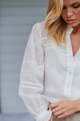 Soul Wanderer Blouse - Unbleached ~ Ministry of Style