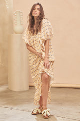 Wattle Midi Dress - Nectar