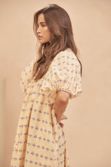 Wattle Midi Dress - Nectar