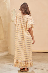 Wattle Midi Dress - Nectar