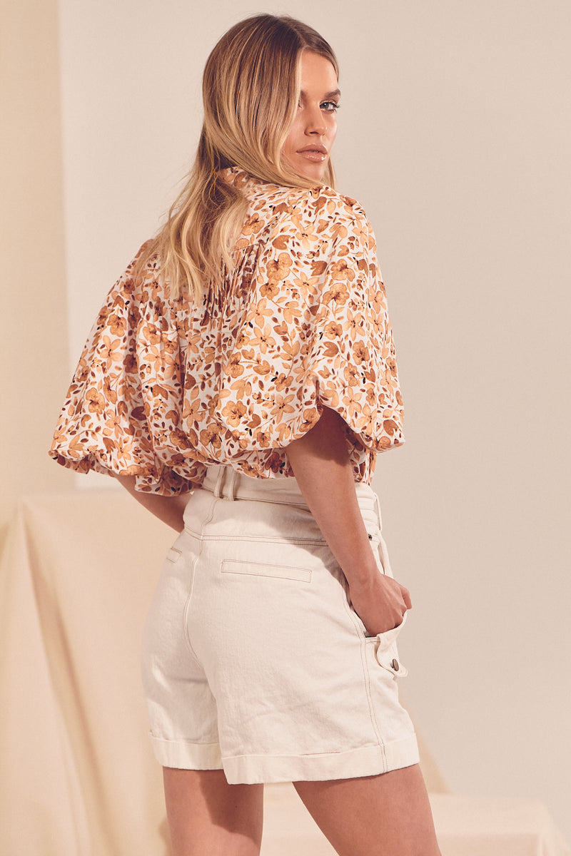 BIRDIE BLOUSE - BILLIE PRINT