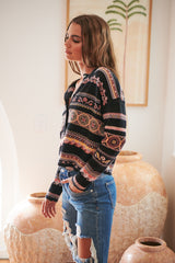 Tuva Cardigan - Black