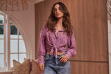 Out West Top  - Lilac Rose ~ Free People