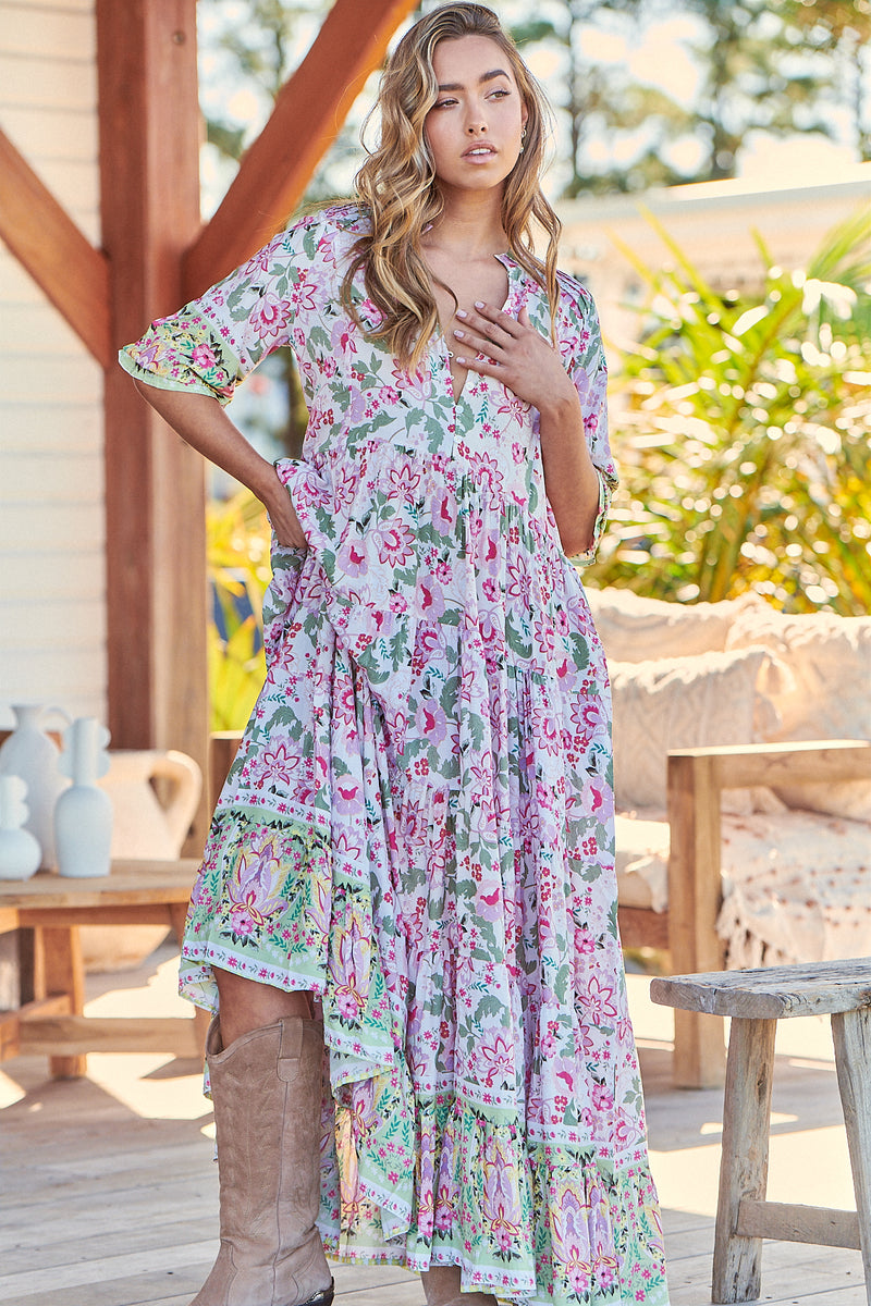 Tillie Maxi Dress - Sakura