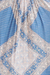 Boheme Midi Dress - Denim Skies