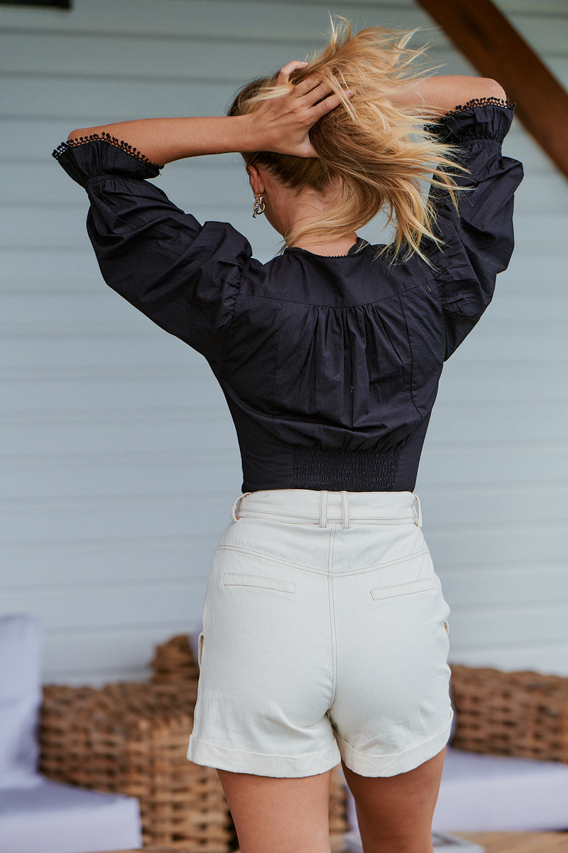 Puffy on sale jean shorts