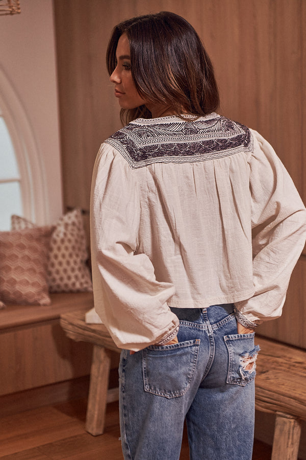 Iggie Embroidered Top ~ Free People