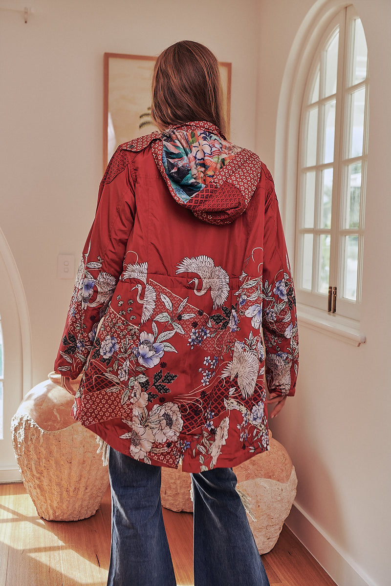 Royal Crane Jacket  ~ Johnny Was