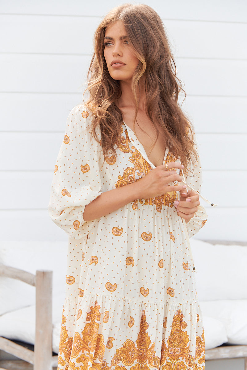 Rosemary Dress - Sundown