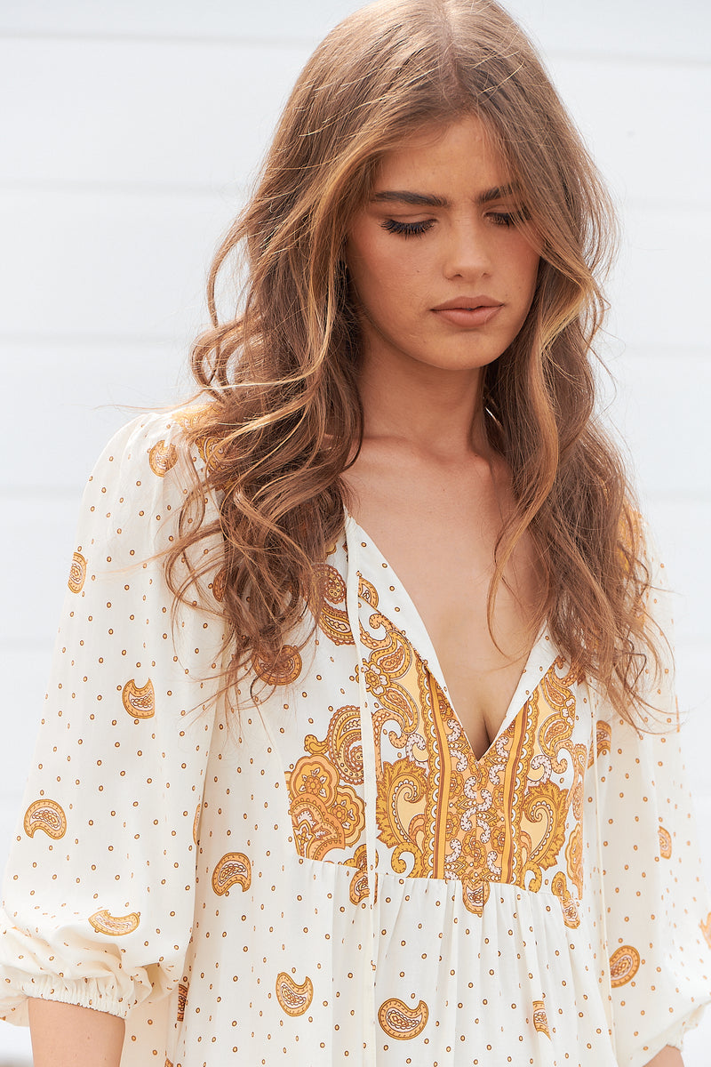 Rosemary Dress - Sundown