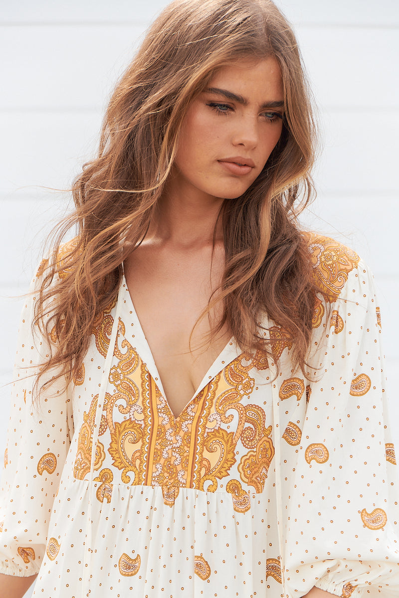 Rosemary Dress - Sundown