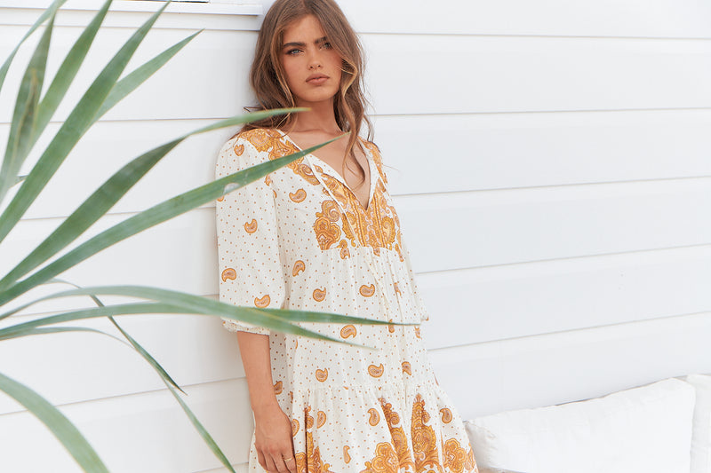 Rosemary Dress - Sundown
