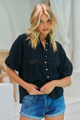 Rey Blouse  - Black