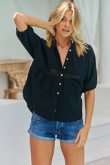 Rey Blouse  - Black