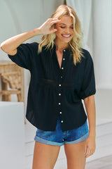 Rey Blouse  - Black