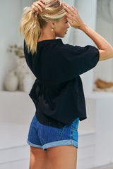 Rey Blouse  - Black