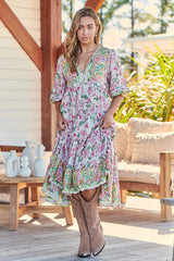 Monday Midi Dress - Sakura