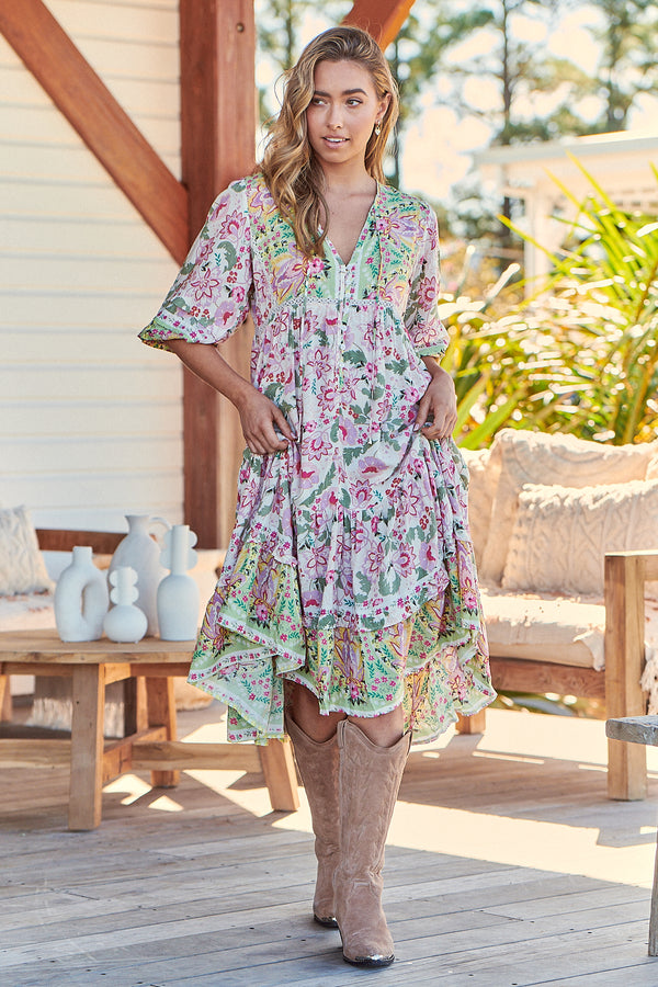 Monday Midi Dress - Sakura