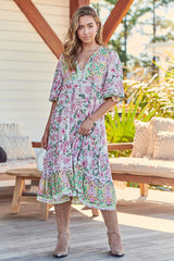 Monday Midi Dress - Sakura