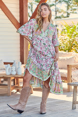 Monday Midi Dress - Sakura