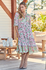 Monday Midi Dress - Sakura