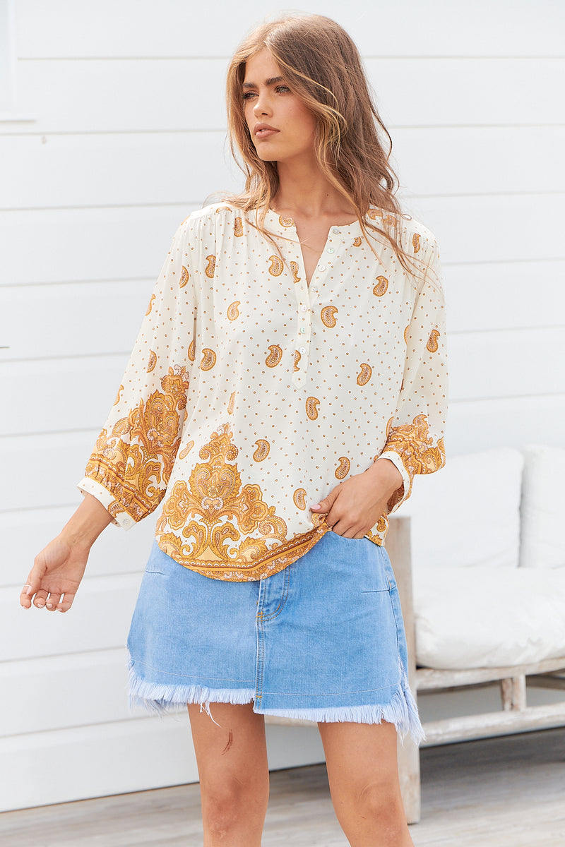 Rylee Blouse - Sundown
