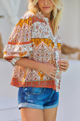 Henley Blouse - Quincy