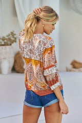 Henley Blouse - Quincy