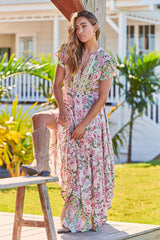 Asher Maxi Dress - Sakura