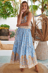 Sorrento Maxi Dress - Enchanted Garden