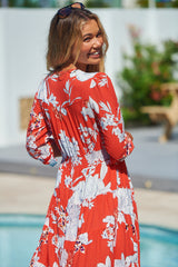 Berry Maxi Dress - St Tropez