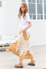 Riya Maxi Skirt - Sundown