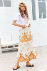 Riya Maxi Skirt - Sundown