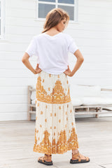 Riya Maxi Skirt - Sundown