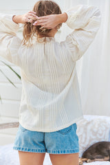 LOOM BLOUSE- Unbleached ~ MOS