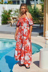 Claudette Maxi Dress - St Tropez