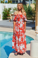 Claudette Maxi Dress - St Tropez