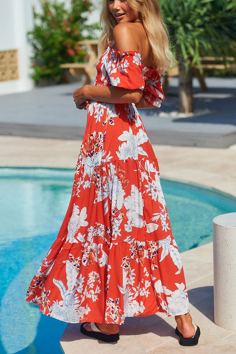 Claudette Maxi Dress - St Tropez