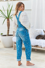 Ziggy Denim Overall - Splatter ~ Free People