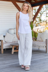 Frankii Tank Top -  White