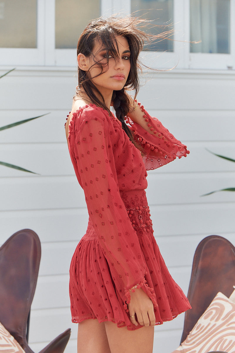 free people della sole mini dress Free People Della Sole Mini Dress Size Large NWOT