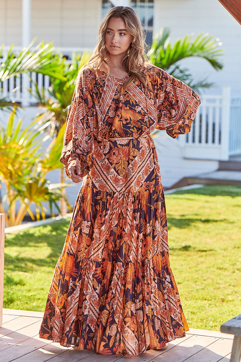 Journey Maxi Skirt - Lantana